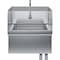 Amgood Stainless Steel Hands-Free Wall-Mounted Hand Sink 17 in. x 15 in. with Double Knee Valves, Faucet, and Side Splash Guards SINK HS-17KVSS-Z - alternate 4
